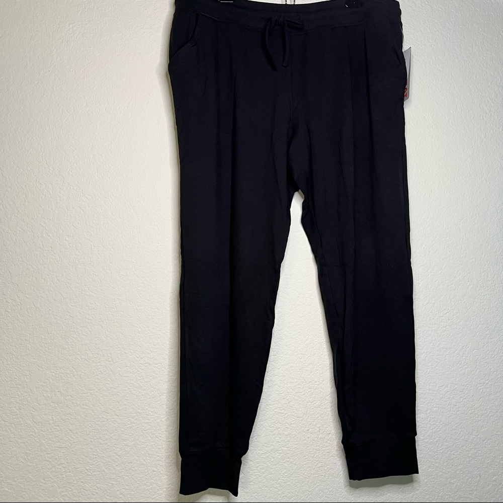 32 Degrees Drawstring Black Jogger Pants XXL